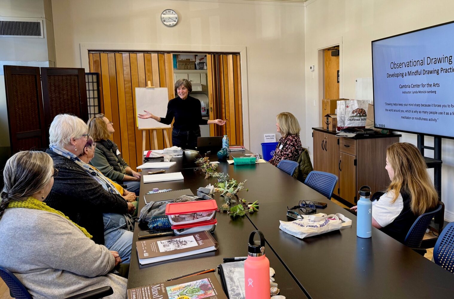 Popular Artist Brings Drawing Classes to Cambria Center for the Arts