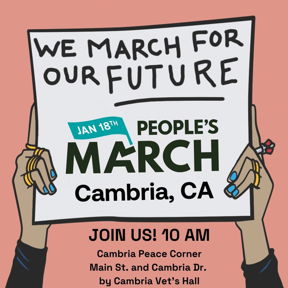 People’s March Will Be Held on Saturday, January 18