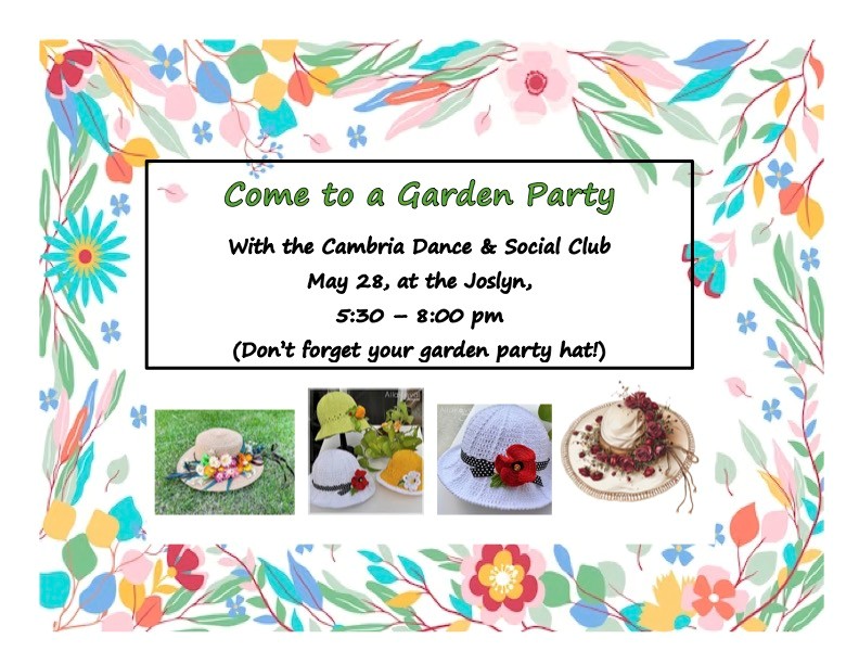 Cambria Dance & Social Club Garden Party