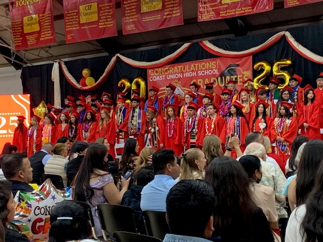 Congratulations to Coast Union High School Class of 2025!