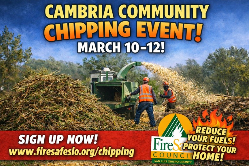 Free Chipping Service: Make Your Home Safer from Wildfire