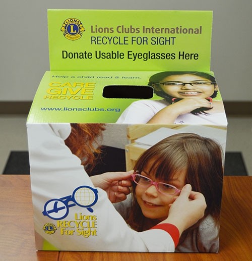 Lions Sponsor Local Recycle for Sight Program