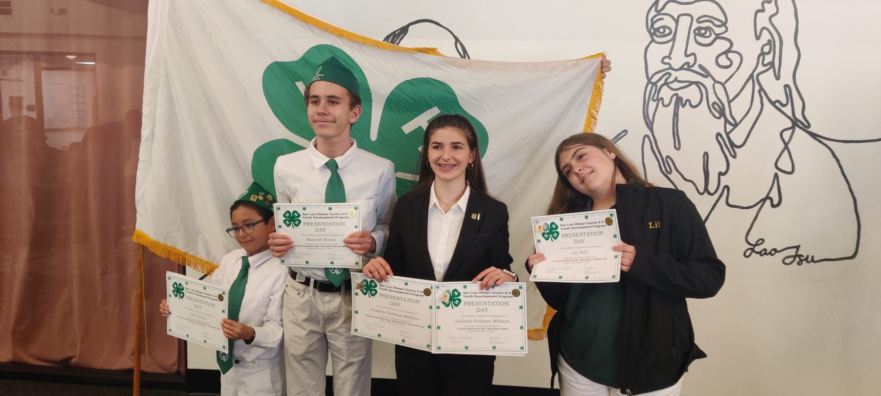 Cambria 4-H Members Shine at County Presentation Day